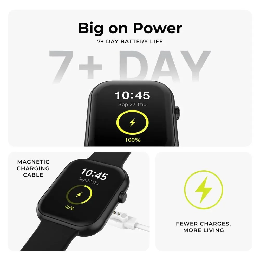Burgundy iTouch TOUCH AIR 5 Smartwatch with Heart Rate Monitor, NIB